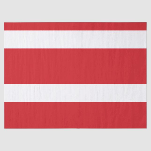 Papel De Seda Vermelho listrado (Frente )