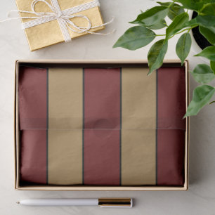 Papel De Seda Vermelho Natal Clássico E Dourados