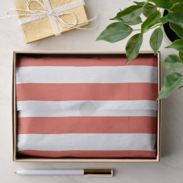 Papel De Seda Vermelho Natal e Listras Brancas