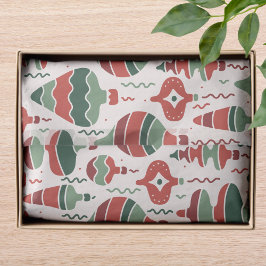 Papel De Seda Vermelhos Vermelhos Decorações da Balança de Natal