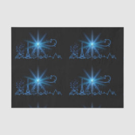 Papel De Seda Véspera de Ano Novo em Paris