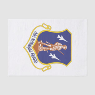 Papel De Seda Veterano Militar da Guarda Aérea Nacional