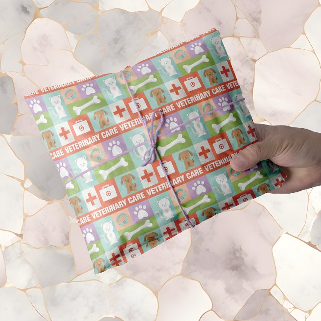 Papel De Seda Veterinária Profissional Icônica (Criador carregado)
