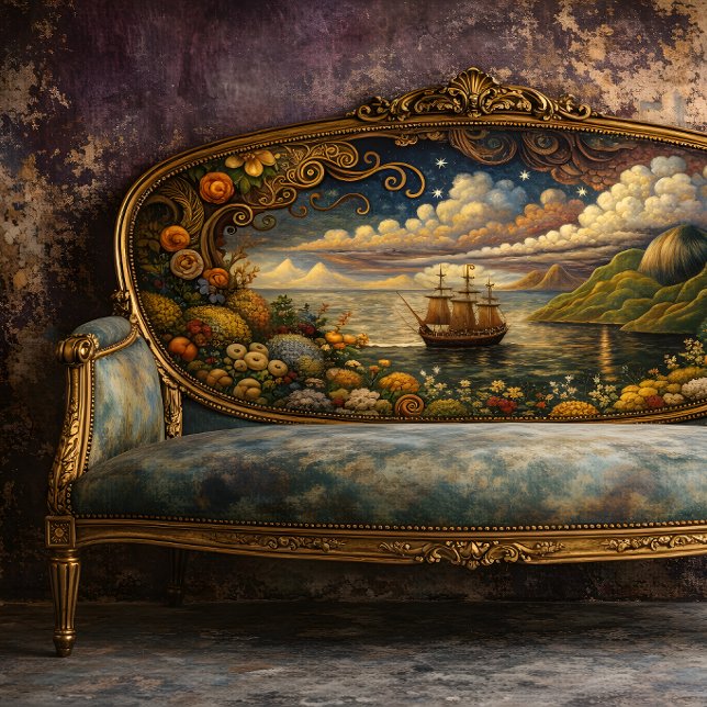 Papel De Seda Viagem ao Paraíso Decoupage (Paradise Voyage Decoupage Tissue Paper)