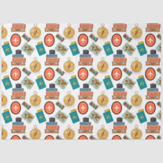 Papel De Seda Viagem de Férias Retroativas