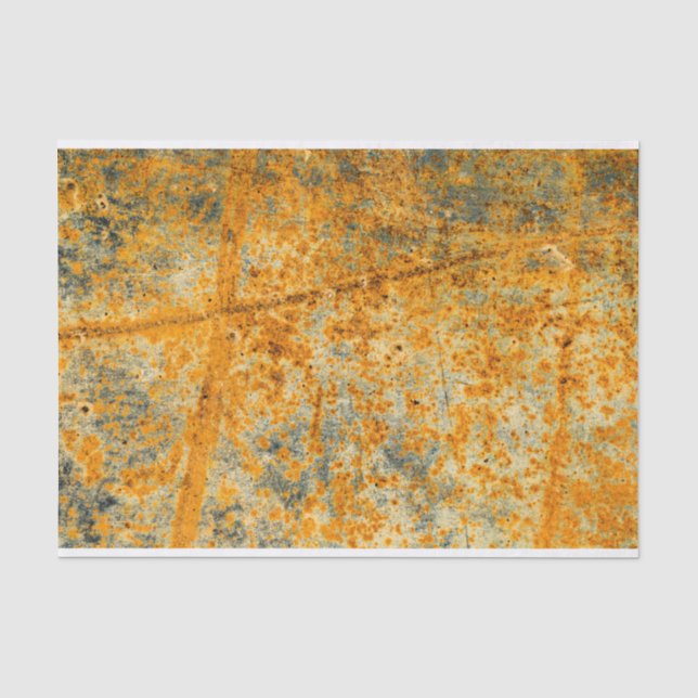 Papel De Seda vias de ferrugem ácida (Frente )