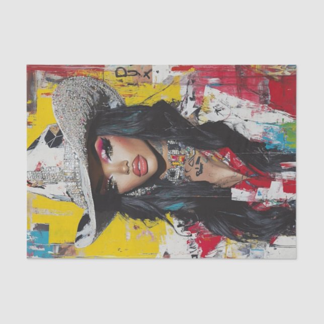 Papel De Seda Vibes de grafite3 (Frente )