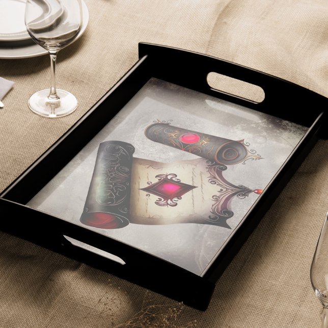 Papel De Seda Victorian Boudoir | Rolagem mágica antiga com gema (Criador carregado)