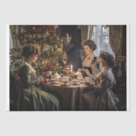 Papel De Seda Victorian Christmas Tea Party