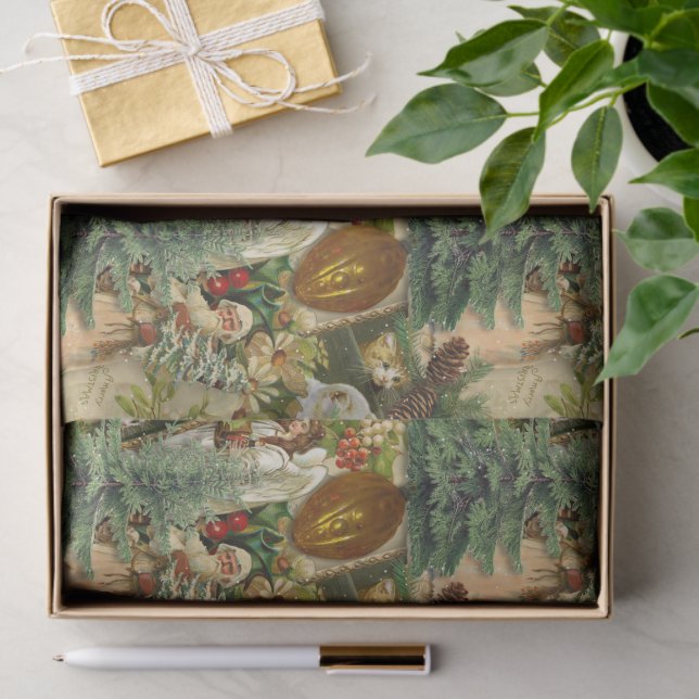 Papel De Seda Victorian Yuletide Splendor (Presente)