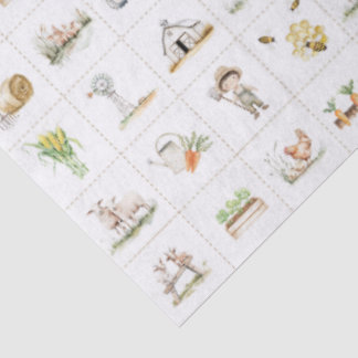 Papel De Seda Vida rural na fazenda