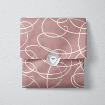 Videira Giratória Abstrata | Arte de Linha Rosa El