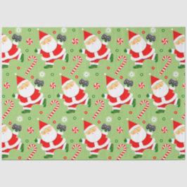Papel De Seda Video Gamer Christmas Holiday Gift