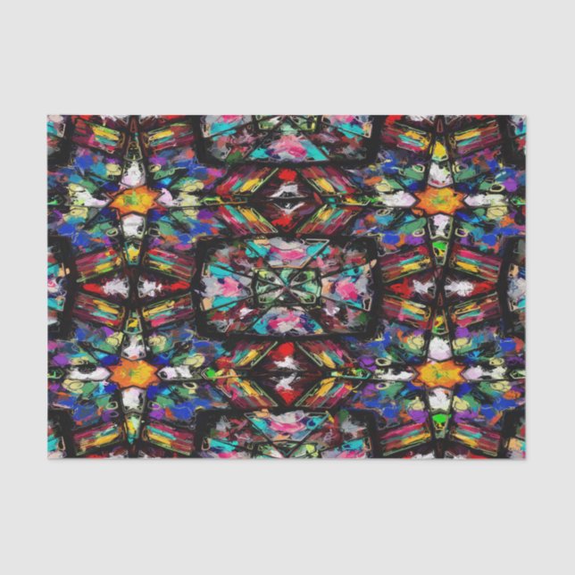 Papel De Seda Vidro da Mancha equatoriana (Frente )