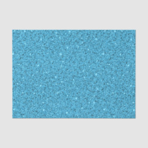 Papel De Seda Vidro Marinho Moído Azul Água Brilhante