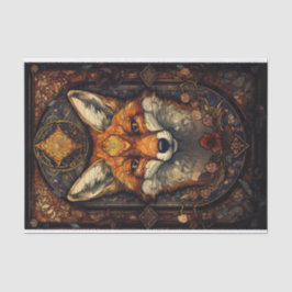 Papel De Seda Vidro Vermelho Fox 2