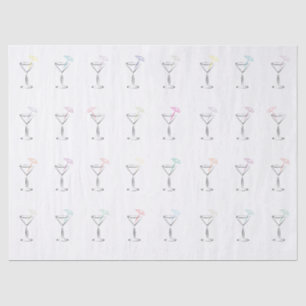 Papel De Seda Vidros na moda legal de Martini