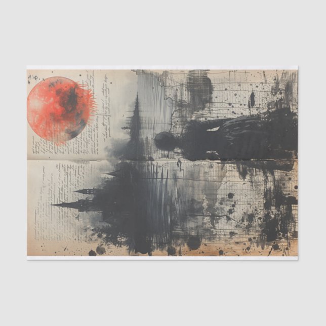 Papel De Seda Vigia no lago (Frente )