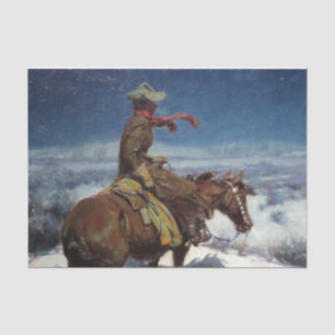 Papel De Seda “Vigília Solitária” por W Herbert Dunton