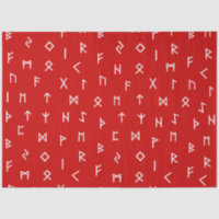 Viking Executa no Fundo Vermelho