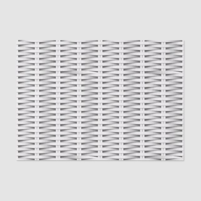 Papel De Seda Vime branca (Frente )