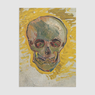 Papel De Seda Vincent van Gogh - Crânio 1887 #2