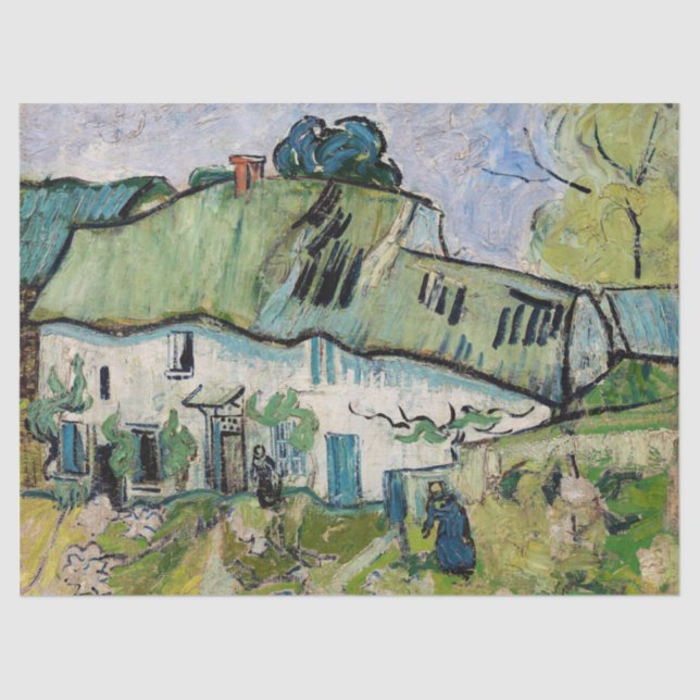 Papel De Seda Vincent van Gogh - Farmhouse com Dois Números (Frente )