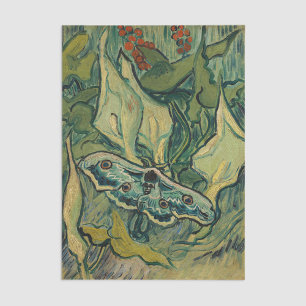 Papel De Seda Vincent van Gogh - Grande Mariposa Pavão