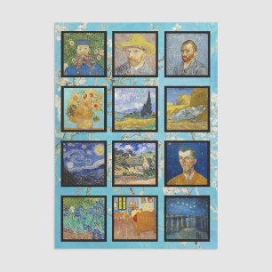 Papel De Seda Vincent Van Gogh - Grelha de Mastercastas