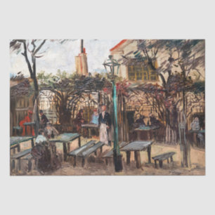Papel De Seda Vincent Van Gogh - La Guinguette em Montmartre