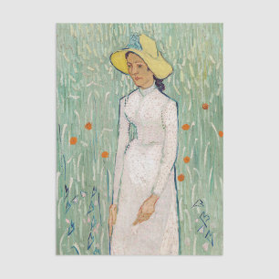 Papel De Seda Vincent van Gogh - Rapariga de Branco