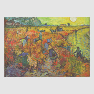 Papel De Seda Vincent van Gogh - The Red Vineyards