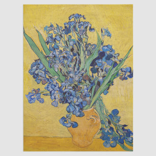 Papel De Seda Vincent van Gogh - Vaso com Íris