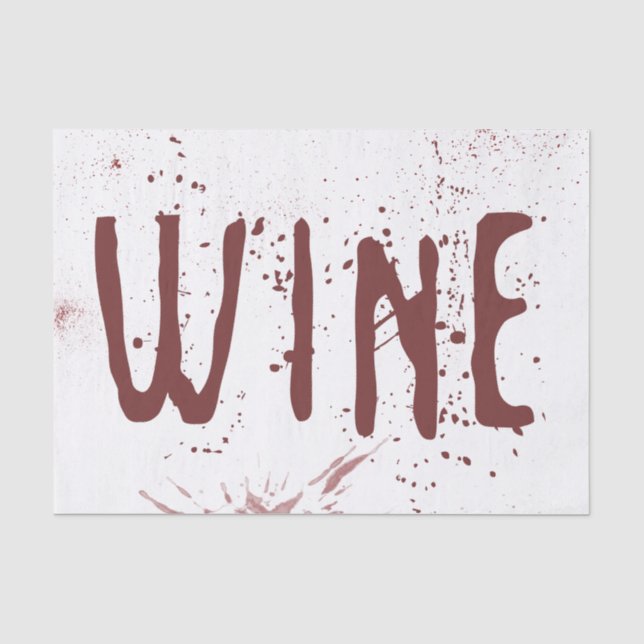Papel De Seda Vinho (Frente )