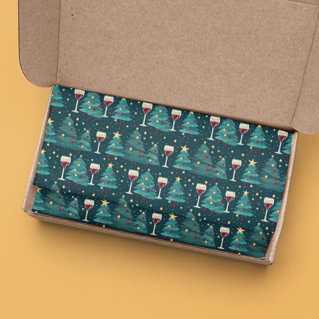 Papel De Seda Vinho de Natal (Criador carregado)