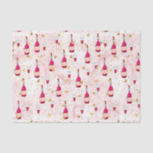 Vinho Rosado e Corações (Design 12 Série Rosa)