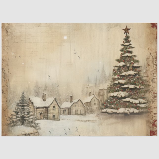 Papel de Seda Vintage (Frente )