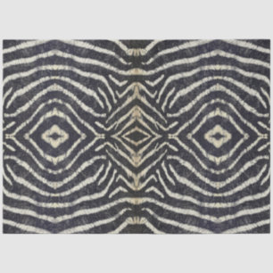 Papel De Seda Vintage African Zebra Stripe Decoupage Art