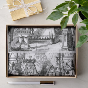 Papel De Seda Vintage Alice no País das Maravilhas, Julgamento d