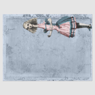 Papel De Seda Vintage - Alta Alice no País das Maravilhas - Nuve