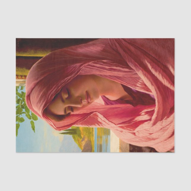 Papel De Seda Vintage Antique Woman Portrapage (Frente )