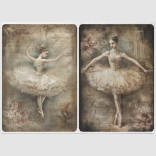 Papel De Seda Vintage Ballerina