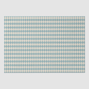Papel De Seda Vintage Blue Harlequin 