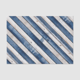 Papel De Seda Vintage Blue Patriotic Rustic Stritic Strike