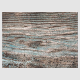 Papel De Seda Vintage Blue Wood