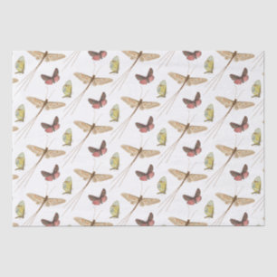 Papel De Seda Vintage Butterfly Insett Elegant Birthday