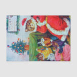 Papel De Seda Vintage Cat Christmas, Louis Wain<br><div class="desc">Louis Wain (5 de agosto de 1860 - 4 de julho de 1939) era um artista inglês conhecido pelos seus desenhos, que apresentava sistematicamente gatos e gatinhos de olhos grandes antropomorfados. Em seus últimos anos pode ter sofrido de esquizofrenia (embora essa afirmação seja disputada), que, segundo alguns psiquiatras, se vê...</div>