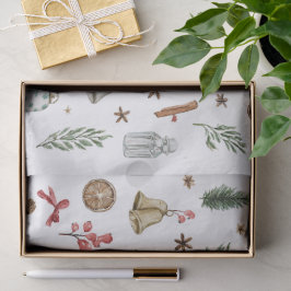 Papel De Seda Vintage Christmas Tissue Paper
