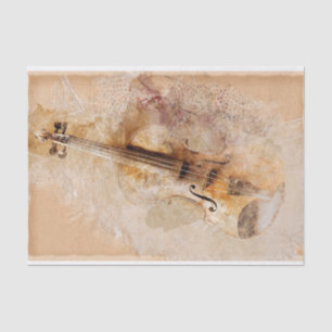 Papel De Seda Vintage Classic Violin