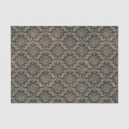 Papel De Seda Vintage, damasco, victorian, greybrown, preto,